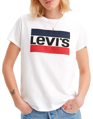 Thumbnail 6 de Levi's The Perfect Tee Donna White M - T-shirt sporty dal taglio regolare