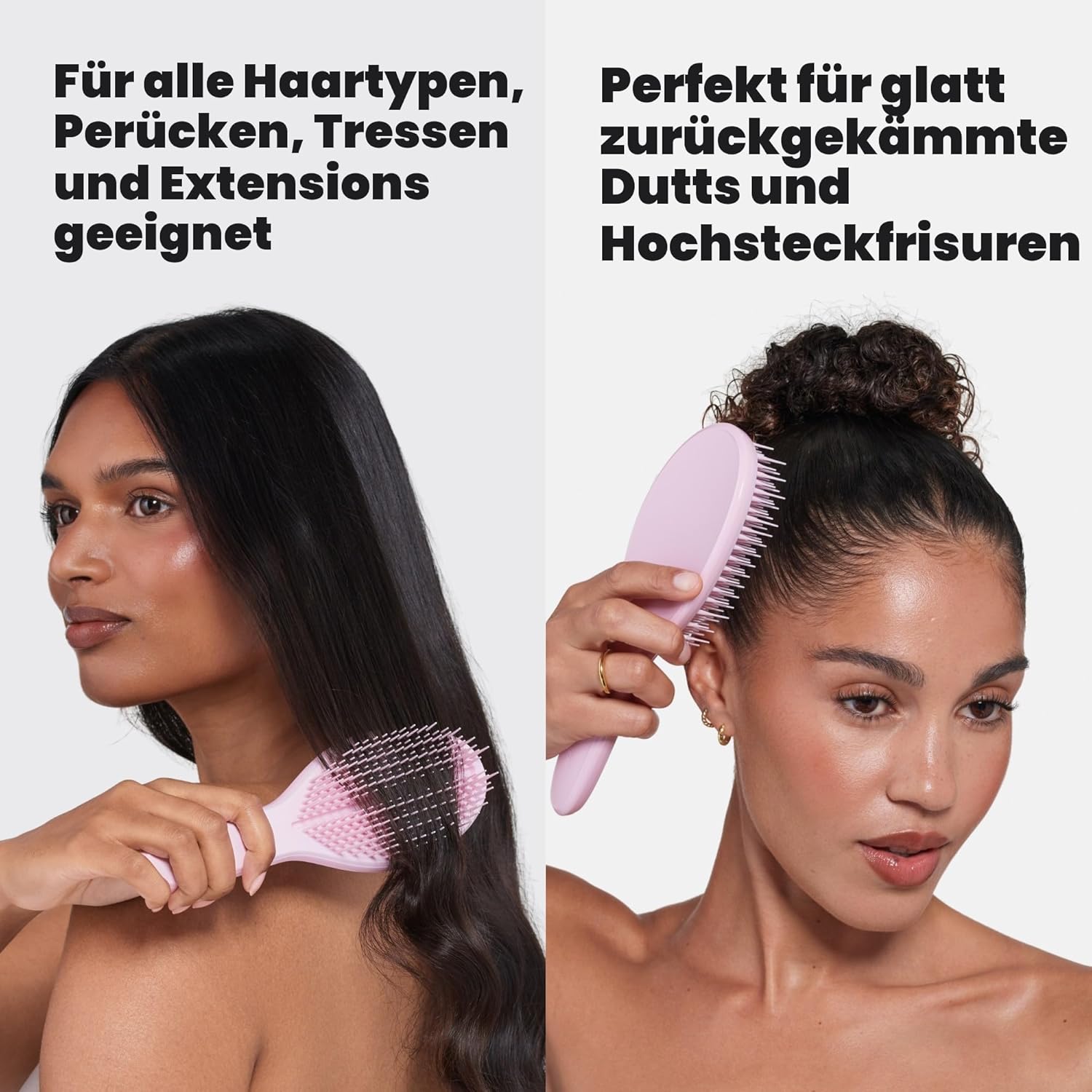 Detalle de Tangle Teezer The Ultimate Styler Haarbürste – Für Perücken, Weaves, Extensions & Clip-Ins