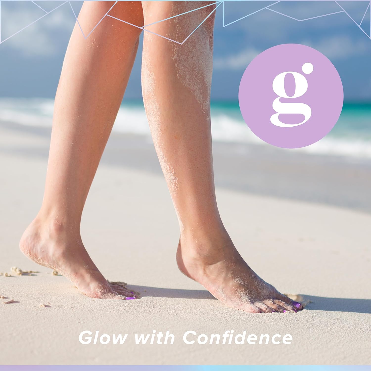 Thumbnail 5 de Glowxie Nano Glass Foot Files for Hard Skin – 2-in-1 Foot File & Heel Scraper (wet & dry)