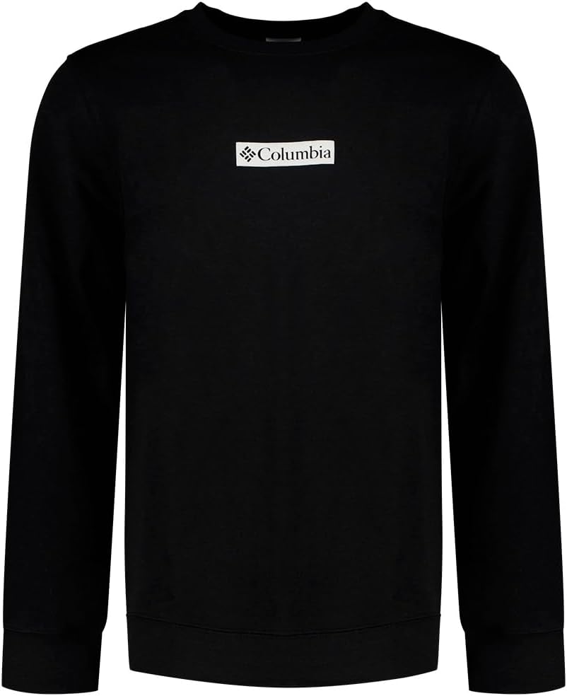 Detalle de Columbia Trek Crew, Pull Sweat pour Homme — Confort et polyvalence au quotidien