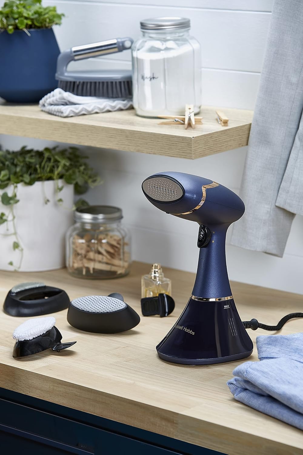 Thumbnail 7 de Russell Hobbs Steam Genie Aroma: Plancha Vertical 1800W