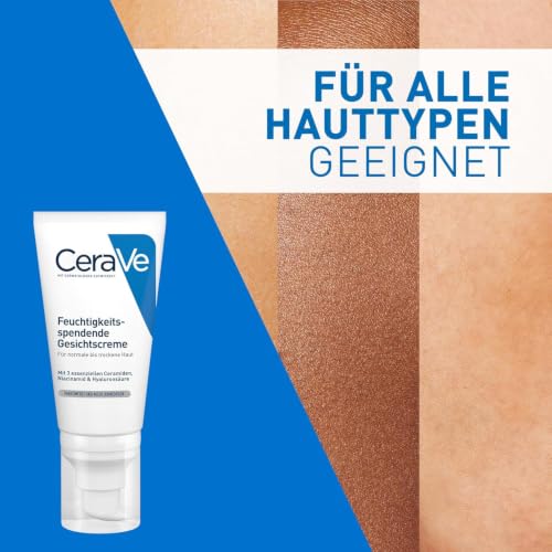 Thumbnail 9 de CeraVe Feuchtigkeitsspendende Gesichtscreme – 24 Stunden Feuchtigkeit, 50 ml