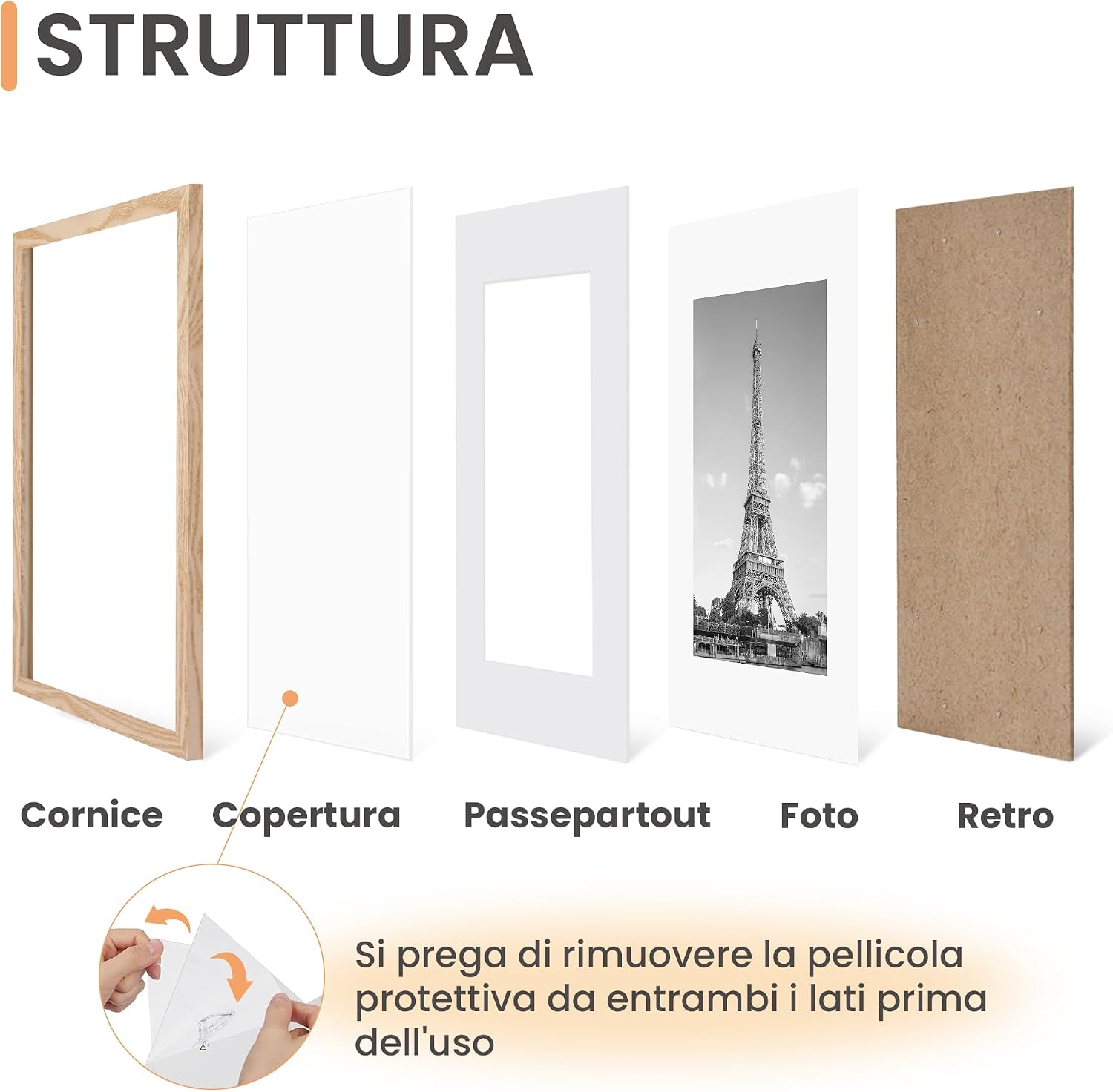 Thumbnail 2 de upsimples Set cornici 40 x 60 cm
