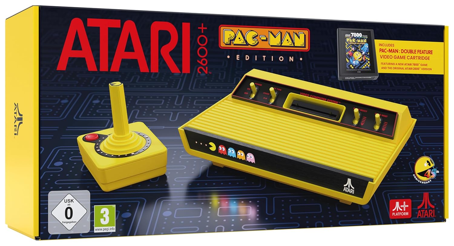 Detalle de Atari 2600+ Pac-Man Edition – Komplettset mit zwei Controllern
