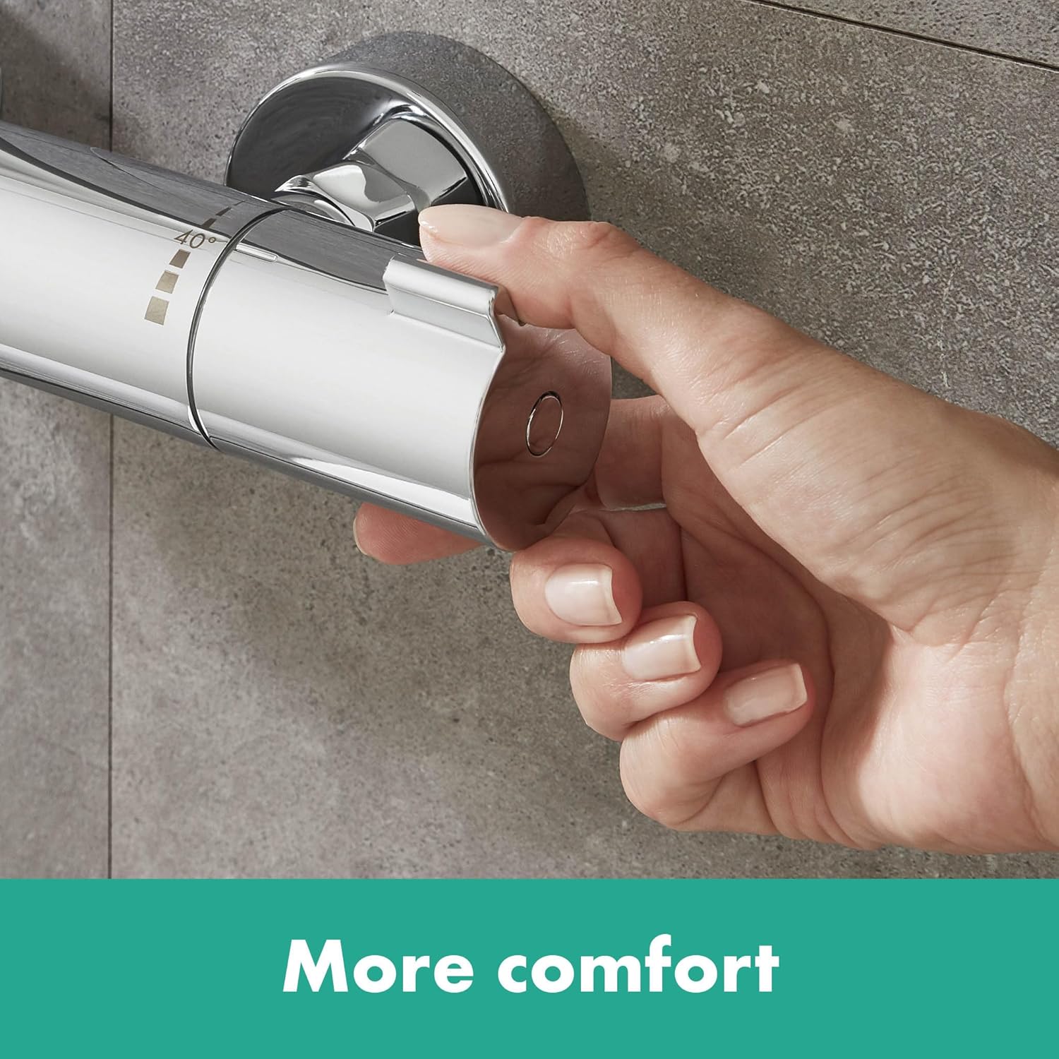 Thumbnail 2 de Hansgrohe Ecostat 1001 CL – Mitigeur de douche thermostatique avec SafetyStop et EcoStop