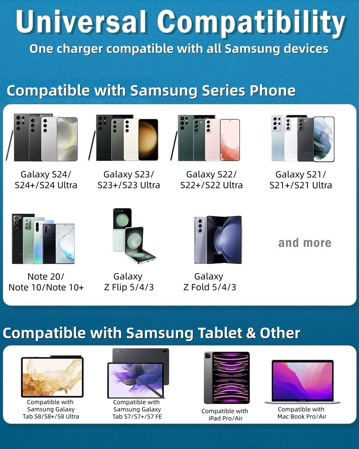Thumbnail 4 de SKOTSLYE 45W USB-C PD PPS fast charger (with detachable USB-C cable) for Samsung Galaxy