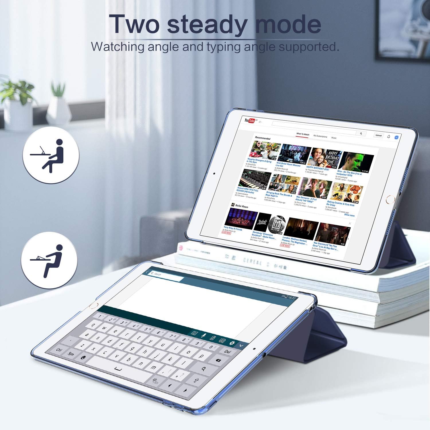 Detalle 2 de EasyAcc Cover custodia iPad 9,7 2018 6a Gen
