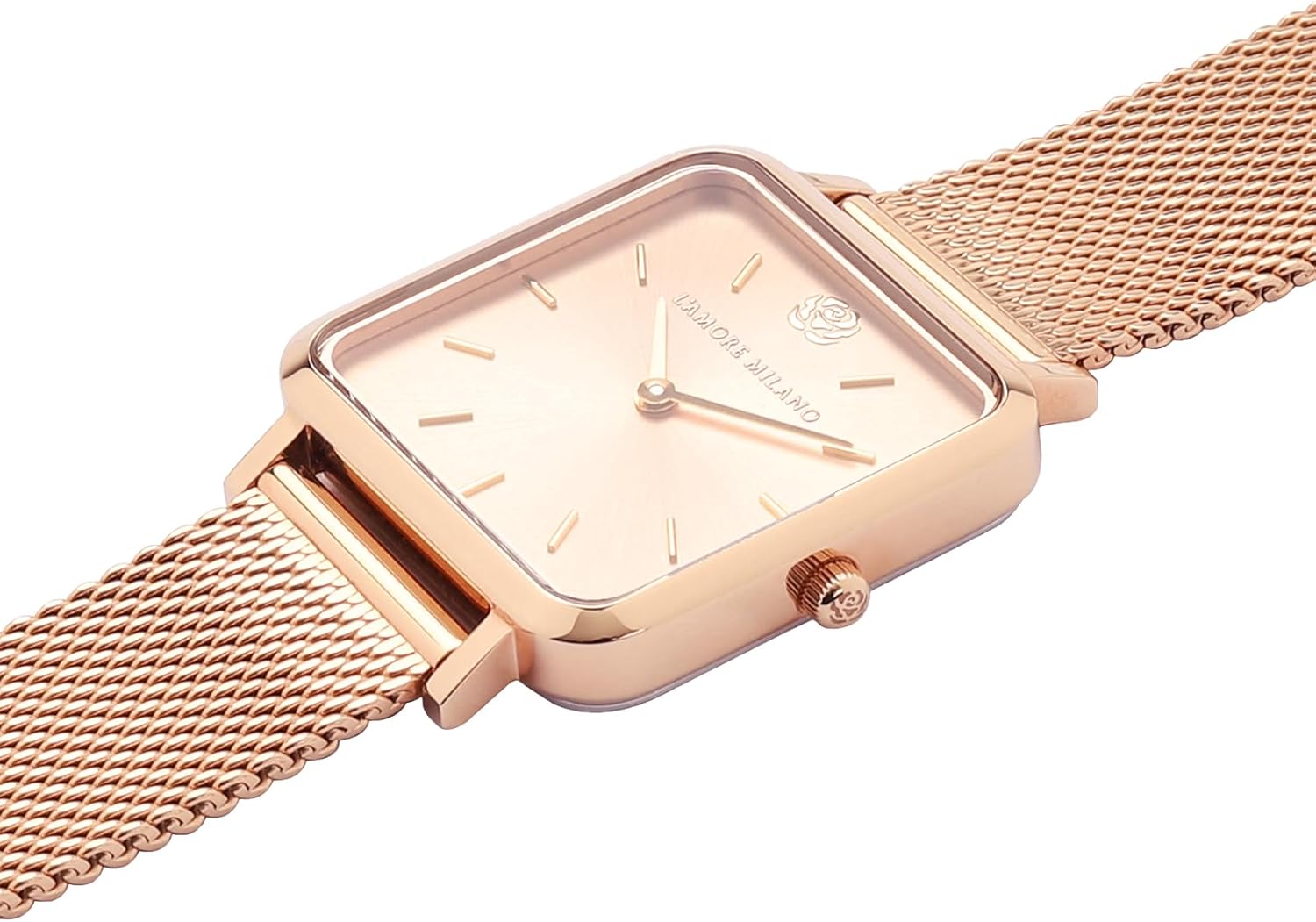 Thumbnail 1 de L'AMORE MILANO NOEMI: orologio da donna quadrato, 28 mm, regalo elegante per lei