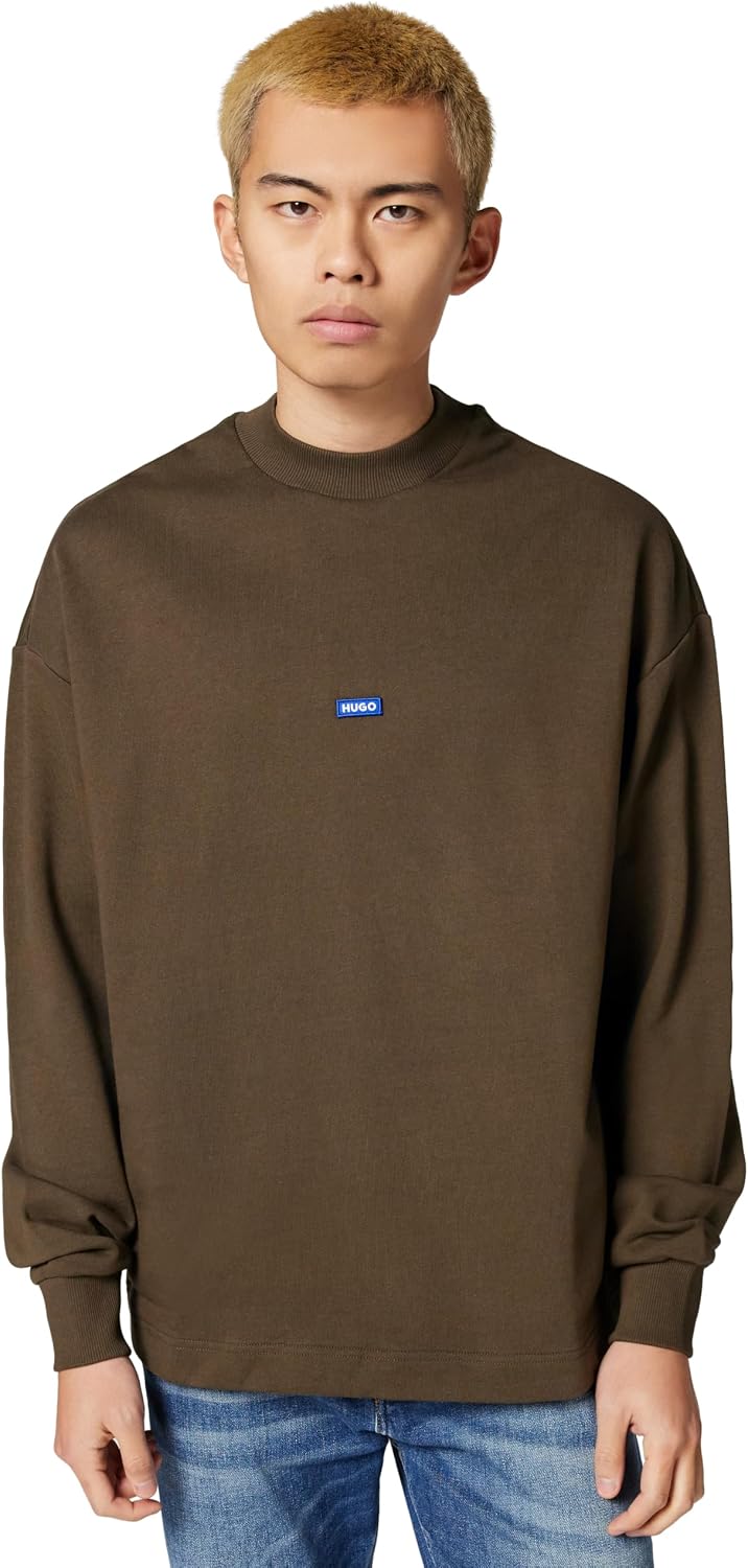 Detalle de Hugo Maillot de survêtement Homme – Confort 100 % coton