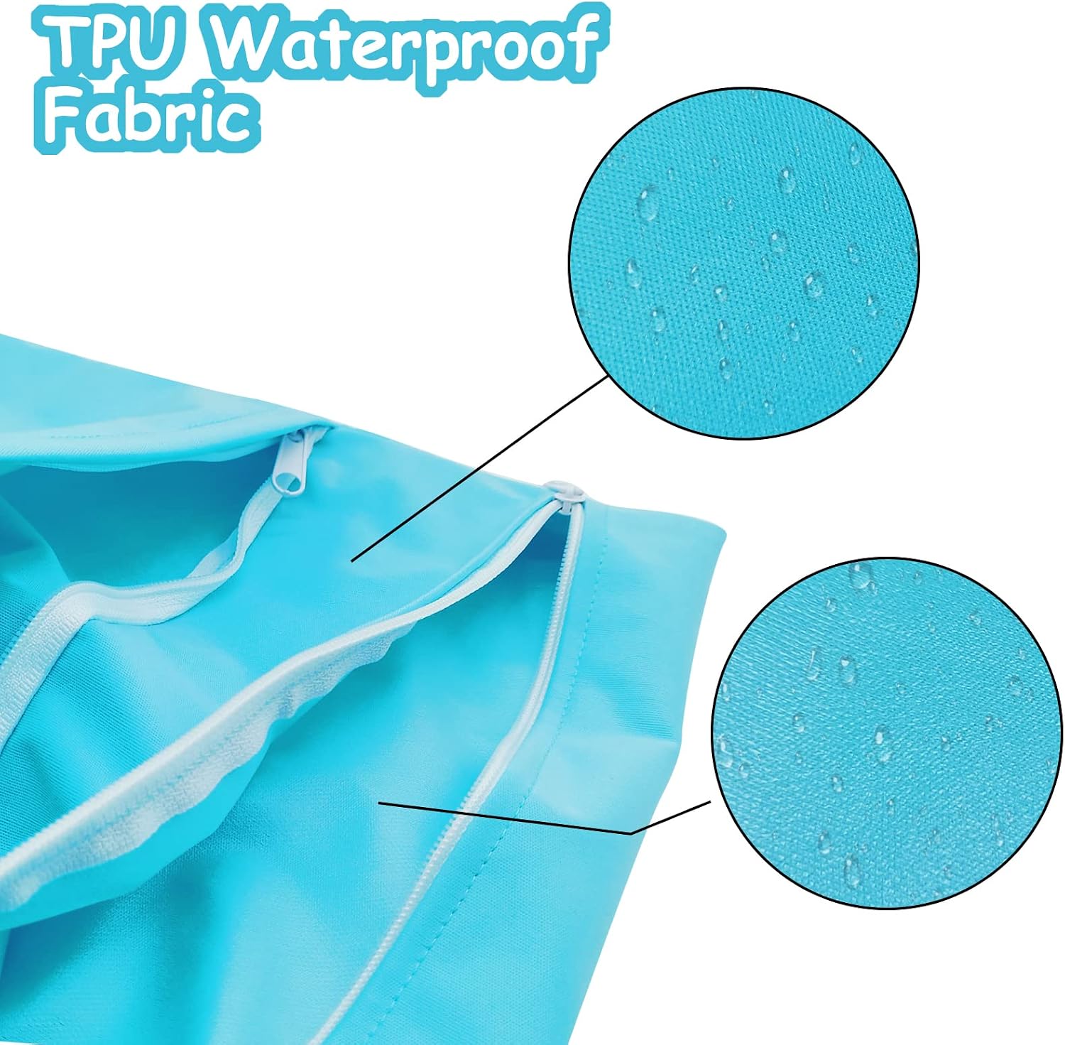 Thumbnail 1 de JNBGTU 3Pack Waterproof Wet Dry Bags with Double Zippers: Reusable, Durable and Versatile