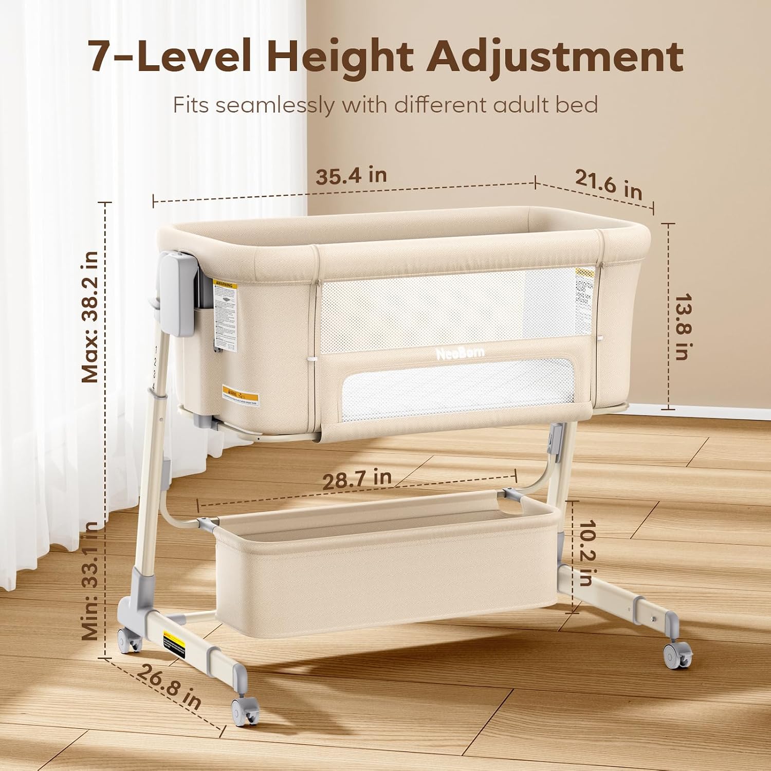 Detalle 2 de NeoBorn Baby Bassinet