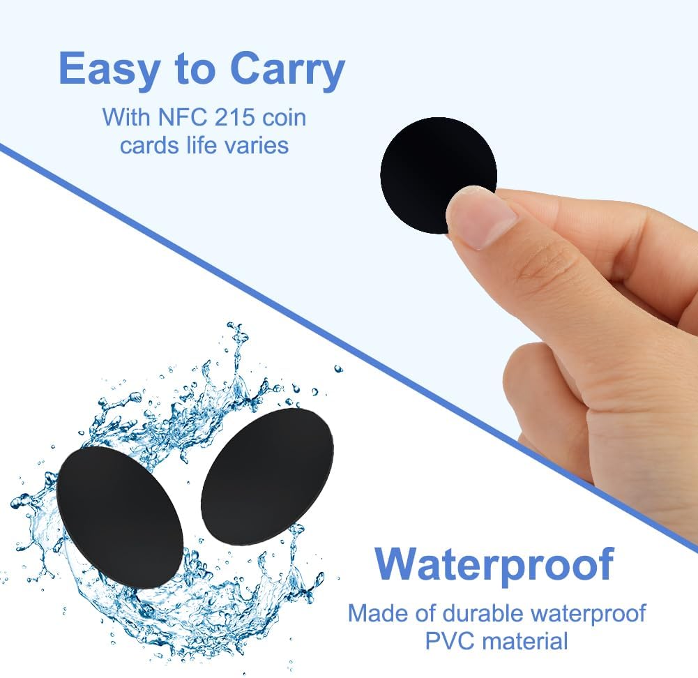 Thumbnail 4 de OFFCUP NTAG215 20pcs 25mm NFC Stickers