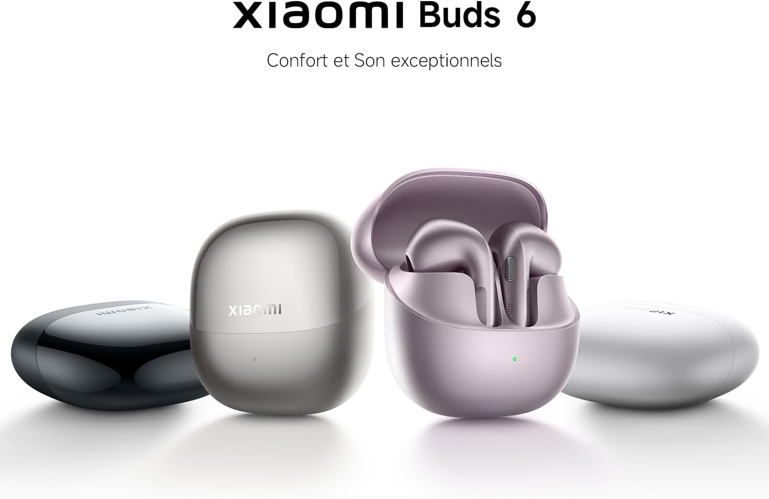 Thumbnail 1 de XIAOMI Buds 6 – Écouteurs True Wireless avec réduction du bruit et autonomie prolongée