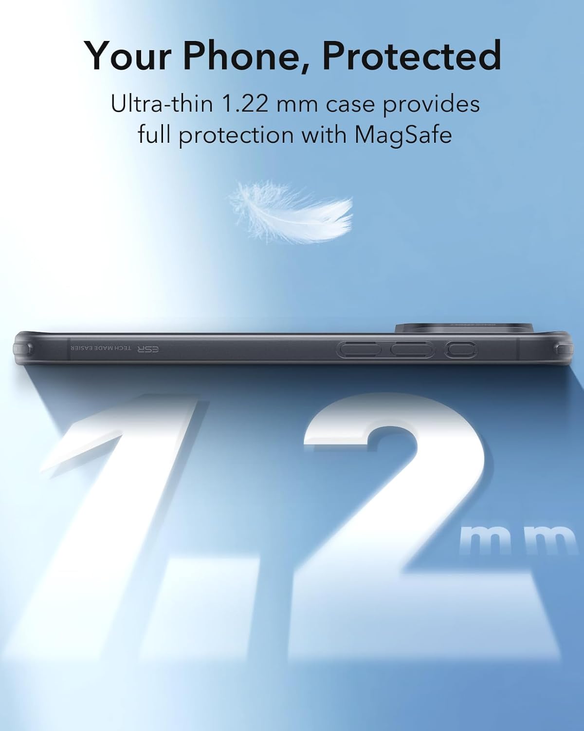 Thumbnail 1 de Coque ESR pour iPhone 16 Pro Max – MagSafe, protection caméra et anti-rayures