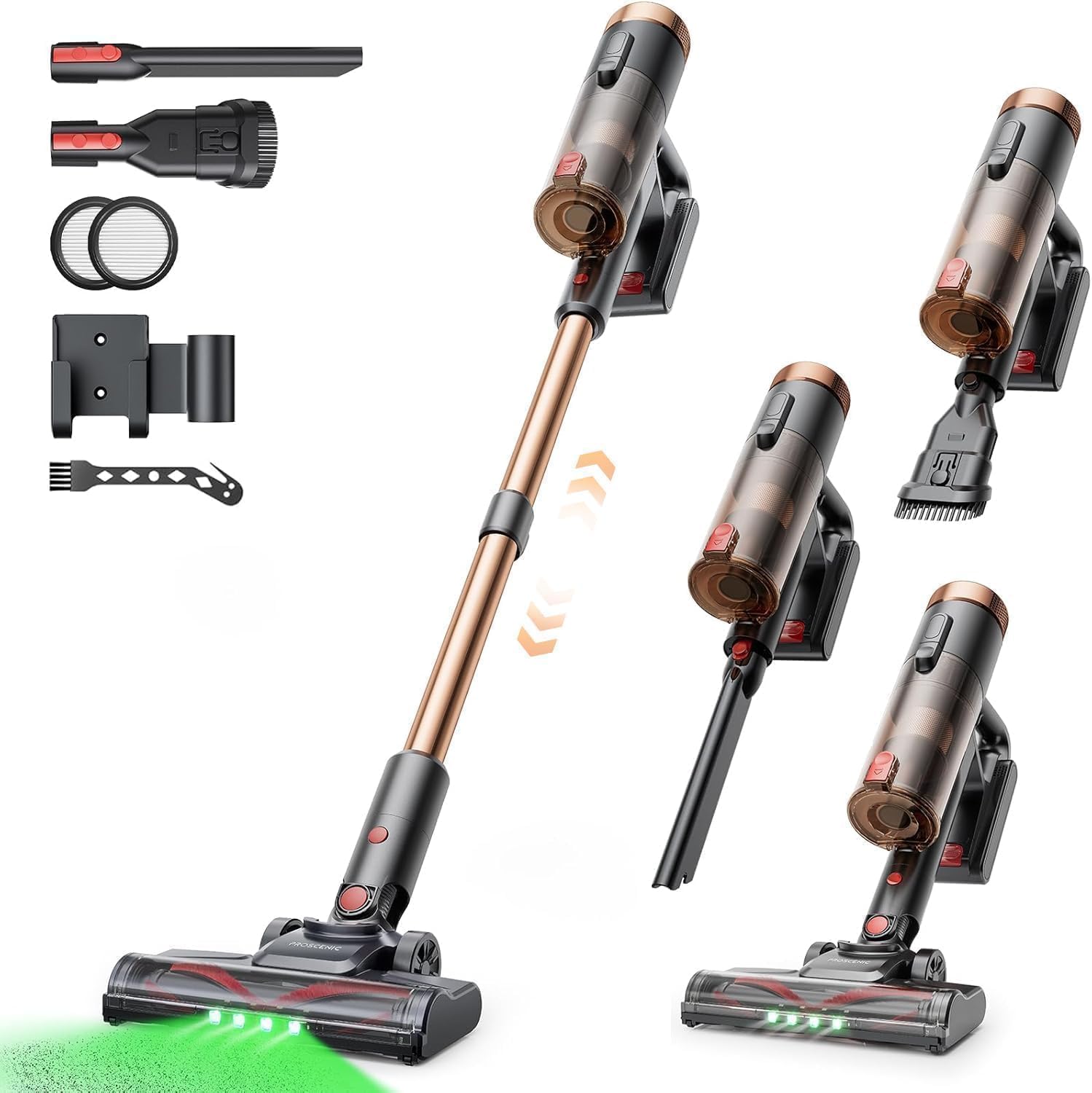 Imagen de Proscenic P11 Ultra+ Aspirateur Balai Sans Fil: puissance jusqu’à 50 000 Pa et autonomie de 50 min en OfertitasTOP