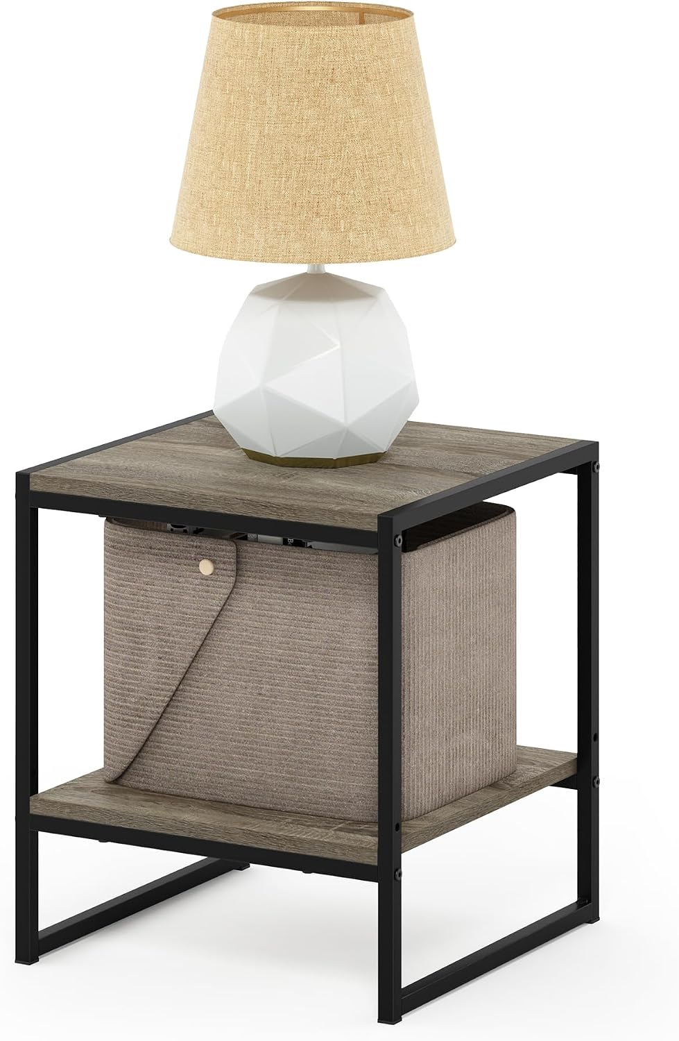 Thumbnail 6 de Furinno Camnus Tavolino da salotto moderno, Rovere francese grigio — Set di due