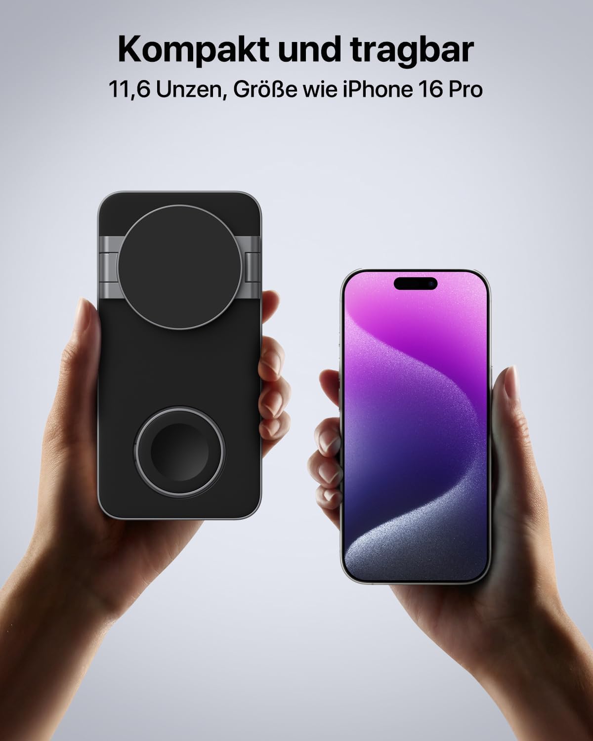 Thumbnail 5 de QTlier 3-in-1 Induktive Ladestation 20W