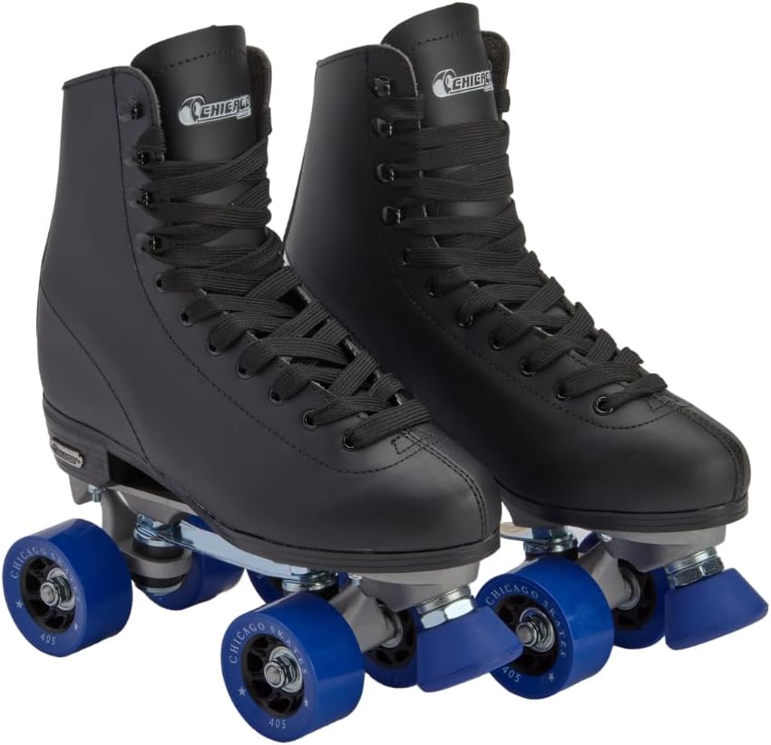 Thumbnail 5 de Chicago Skates Classic Quad Roller Skates for Women & Men — Durable High-Top Boots with 60mm PU Wheels
