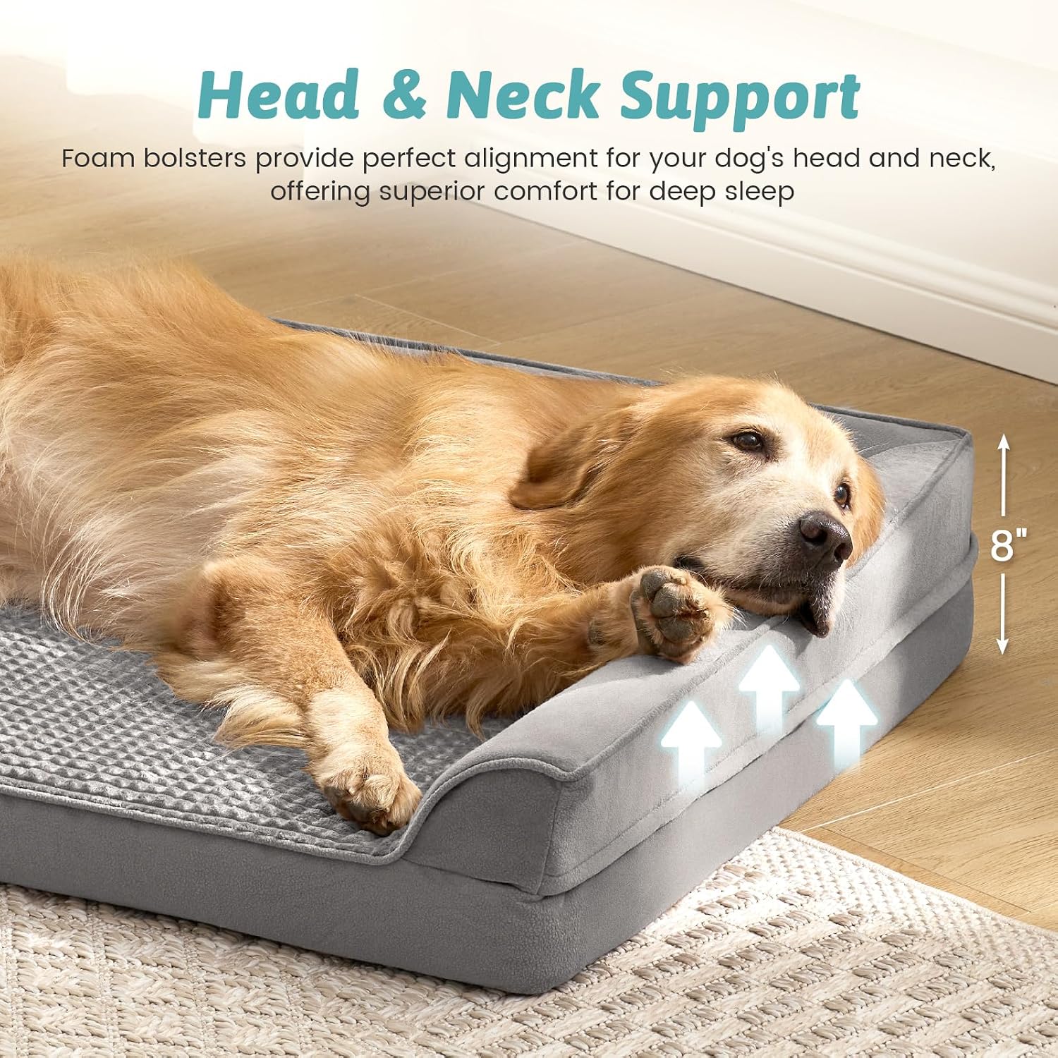 Thumbnail 1 de COSY KISS Orthopedic Dog Bed Extra Large