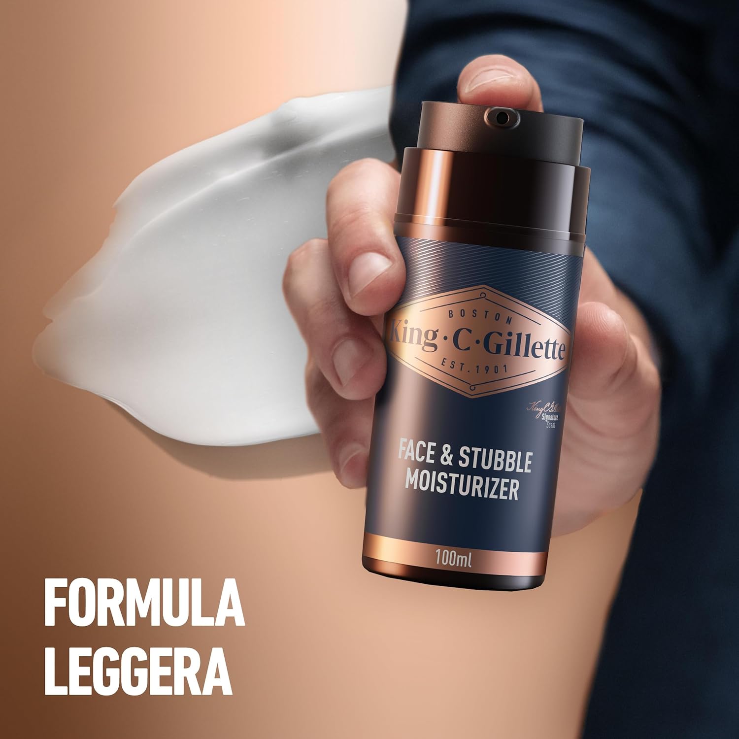 Thumbnail 4 de King C. Gillette Kit Rituale Barba Perfetta: detergente 3in1, balsamo, olio da barba e idratante