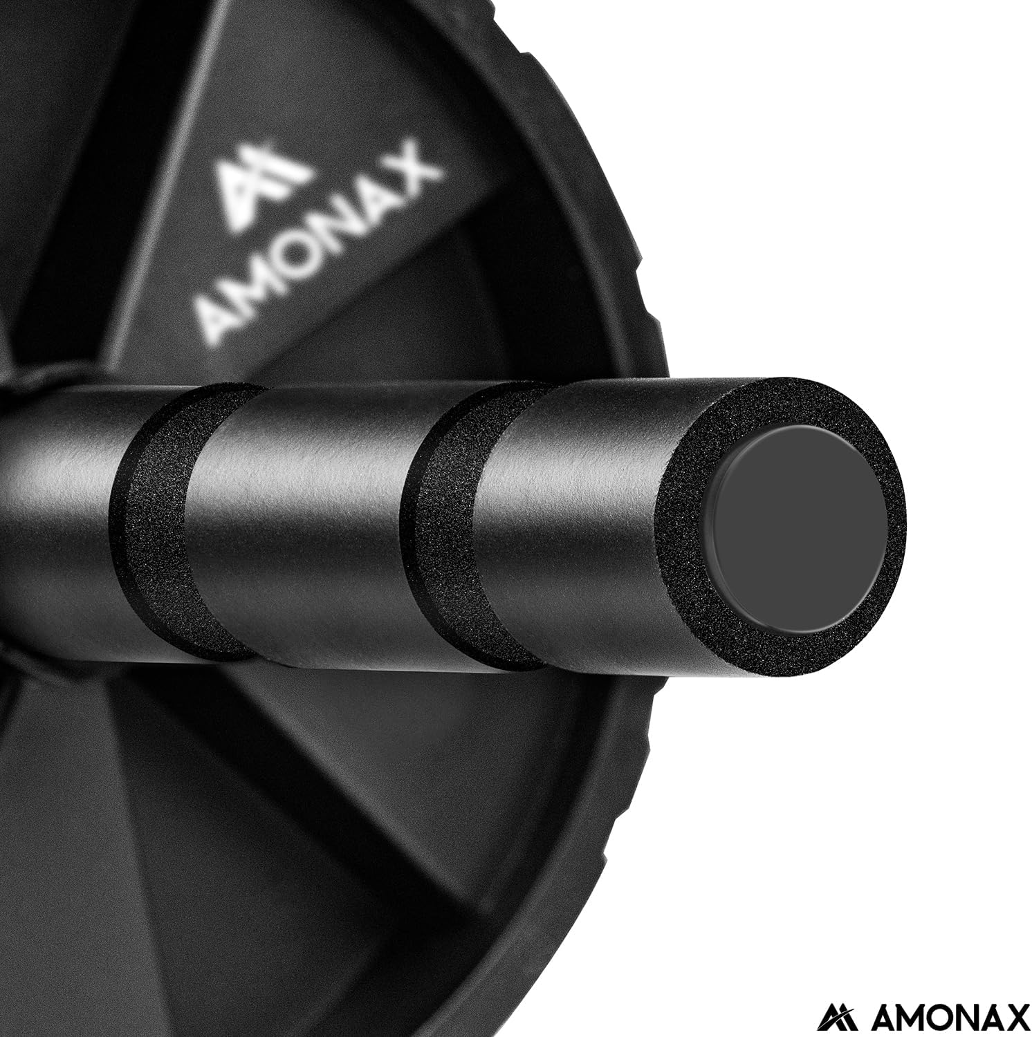 Thumbnail 2 de Amonax Bauchroller – Bauchtrainer AB Wheel Set mit rutschfester Kniescheibe und gepolsterter Knieauflage