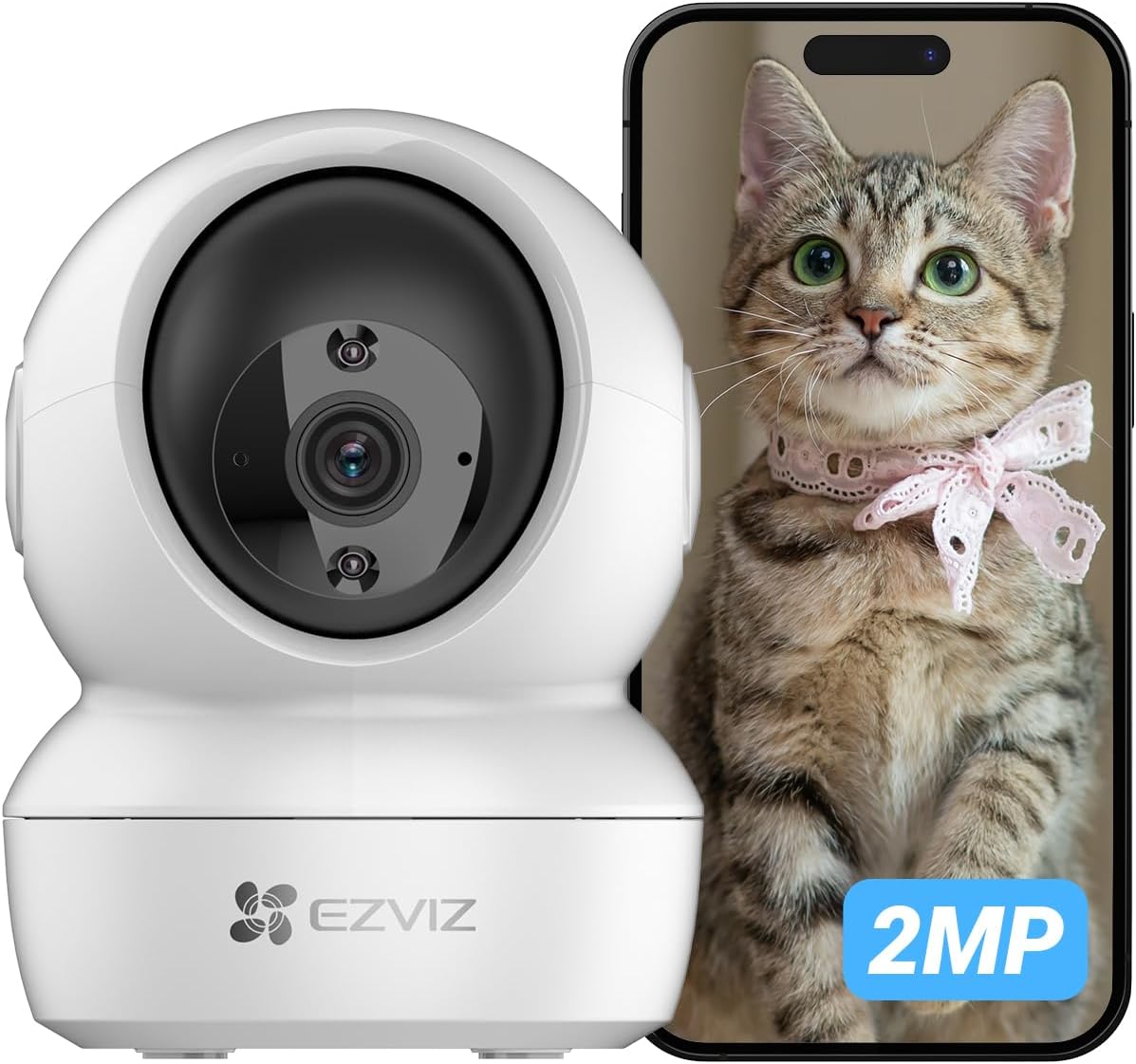 Detalle de EZVIZ C6N telecamera Wi‑Fi 1080p