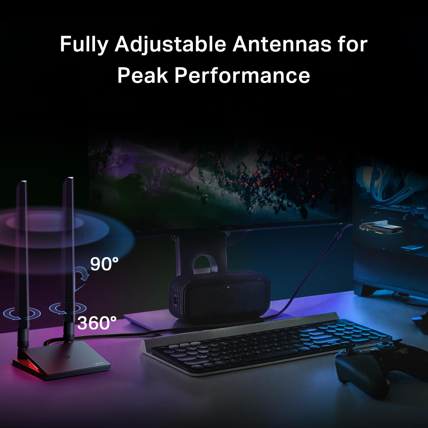 Thumbnail 4 de TP-Link BE9300 WiFi 7 PCIe Card, Bluetooth 5.4 🖥️