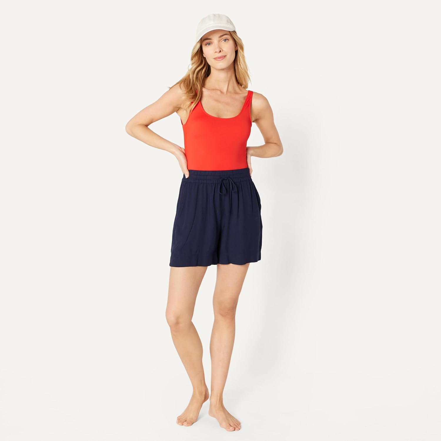 Thumbnail 4 de Amazon Essentials Women's One-Piece Coverage Swimsuit (Available in Plus Size)