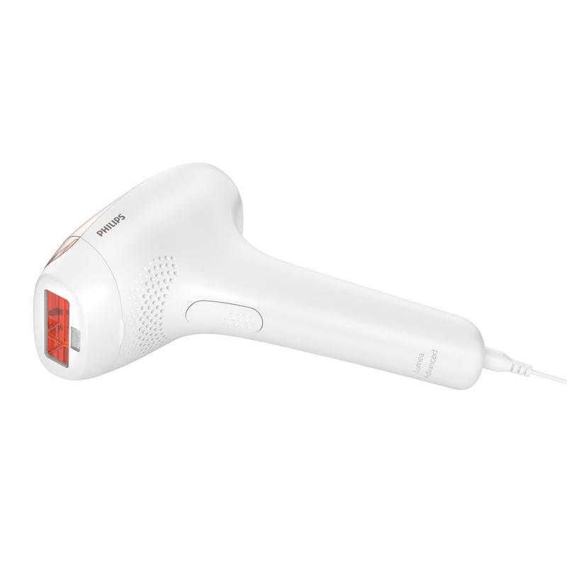 Detalle de Depiladora IPL Philips Lumea Advanced SC1998/00: 5 niveles y 2 cabezales para uso facial y corporal