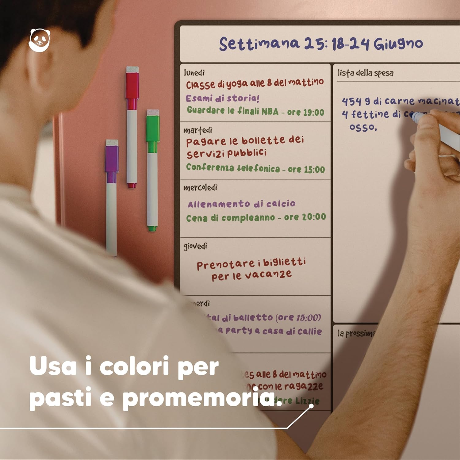 Thumbnail 5 de Smart Panda A3 Lavagna magnetica calendario 🧲