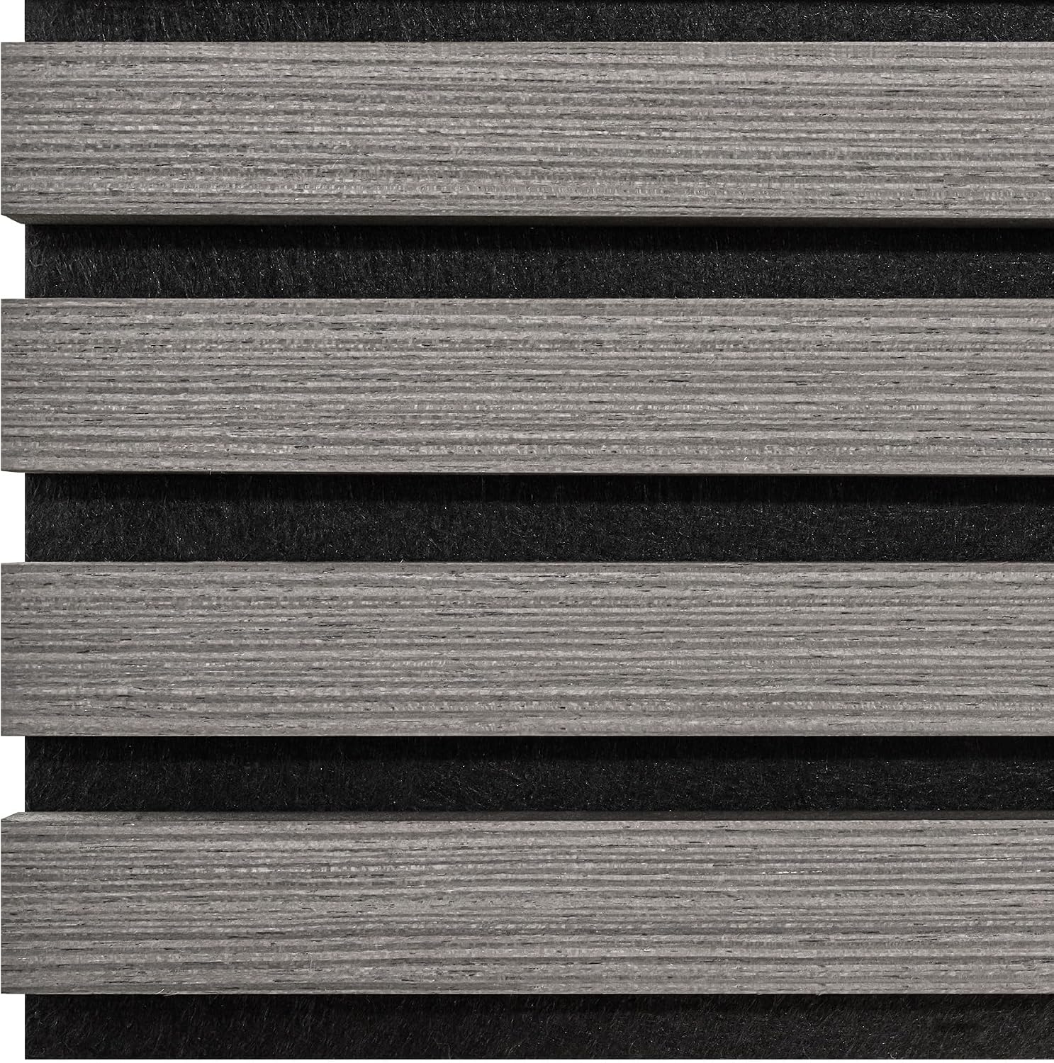 Detalle 1 de tectake Sonic Wall 406059 akustikpaneler, ljusgrå ek med äkta träfanér