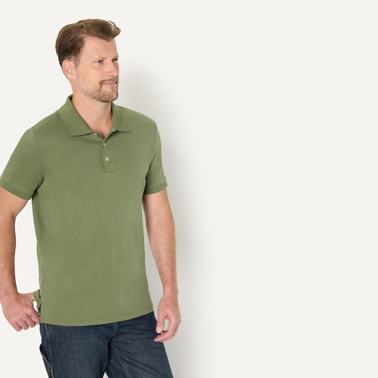 Detalle 2 de Amazon Essentials Men’s Slim Fit Interlock Polo Shirt