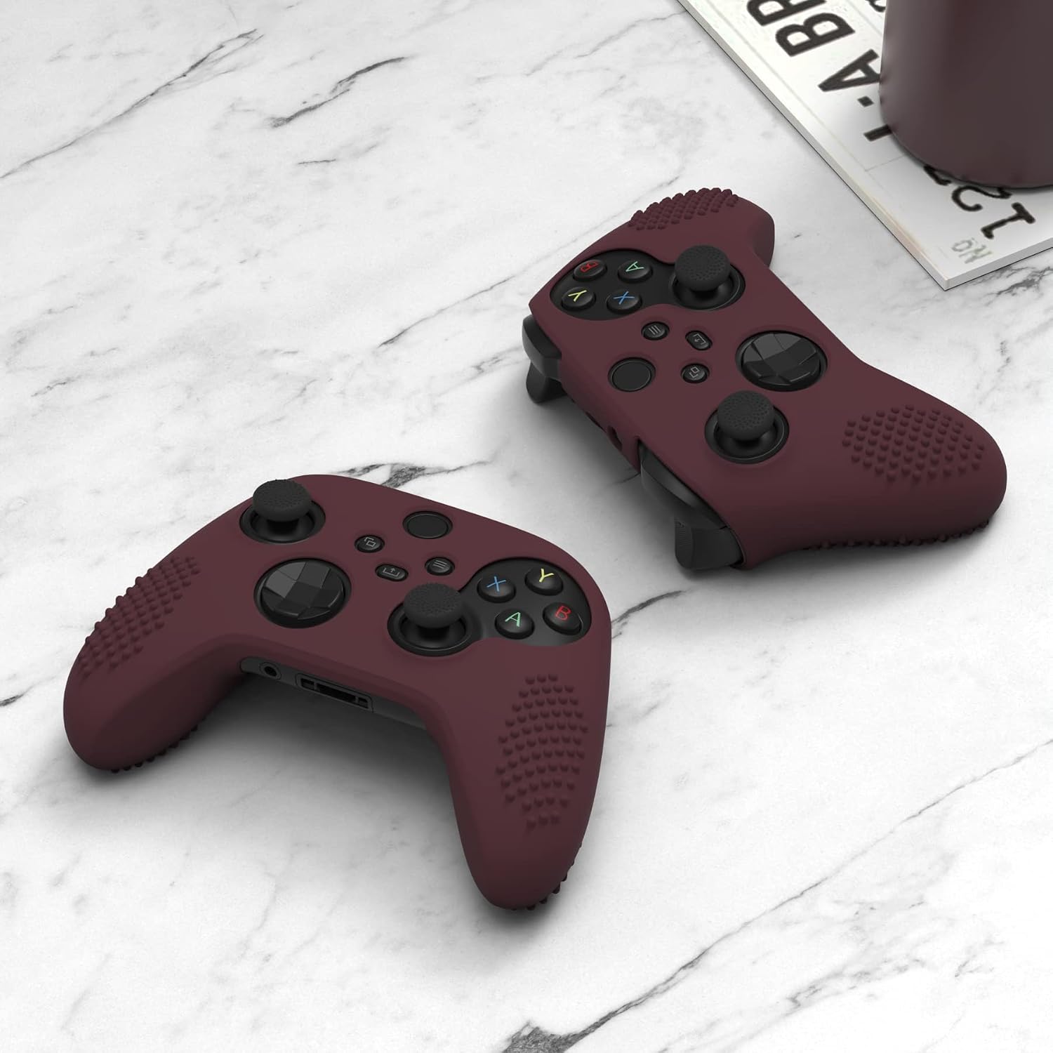 Thumbnail 4 de eXtremeRate PlayVital Wine Red silicone cover