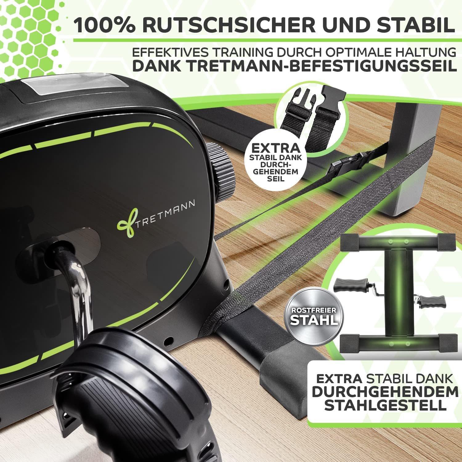 Detalle de Tretmann Basic Pedaltrainer 210 kg