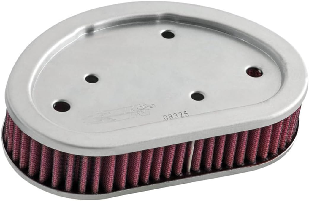 Detalle de K&N Filtro Aria di ricambio compatibile Harley Twin Cam Dyna (2008-2010) HD-9608