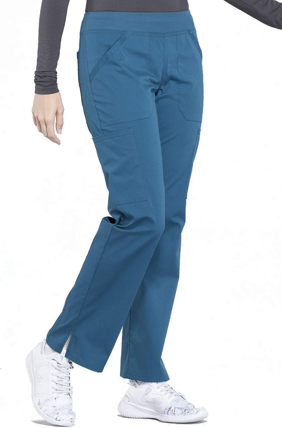 Thumbnail 2 de Cherokee WW170T Women's Scrub Pants, 2-Way Stretch, Six Pockets