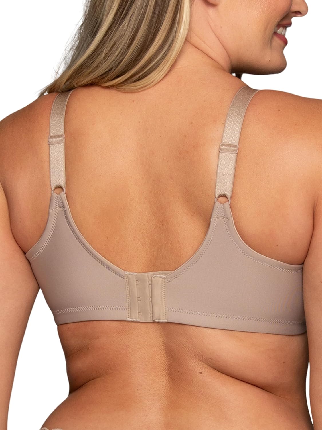 Detalle de Vanity Fair Women’s Full Figure Beauty Back Smoothing Bra (Style #71380) with 4-Way Stretch