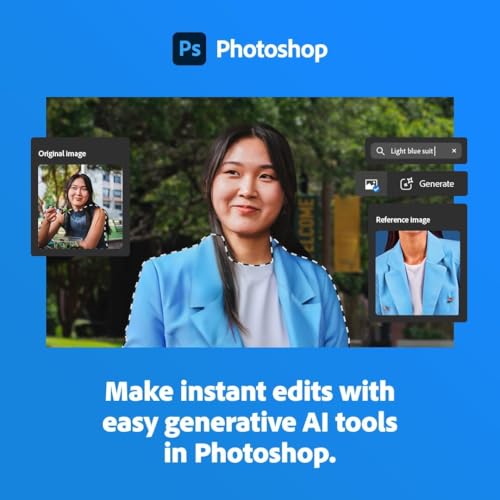 Detalle de Adobe Creative Cloud Pro for Students & Teachers (1 Year) – All Apps with AI features