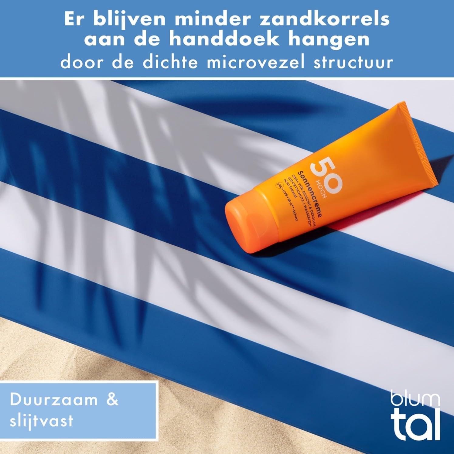 Thumbnail 6 de Blumtal EB0215 BE strandlaken 90 x 180 cm van microvezel, compact en sneldrogend