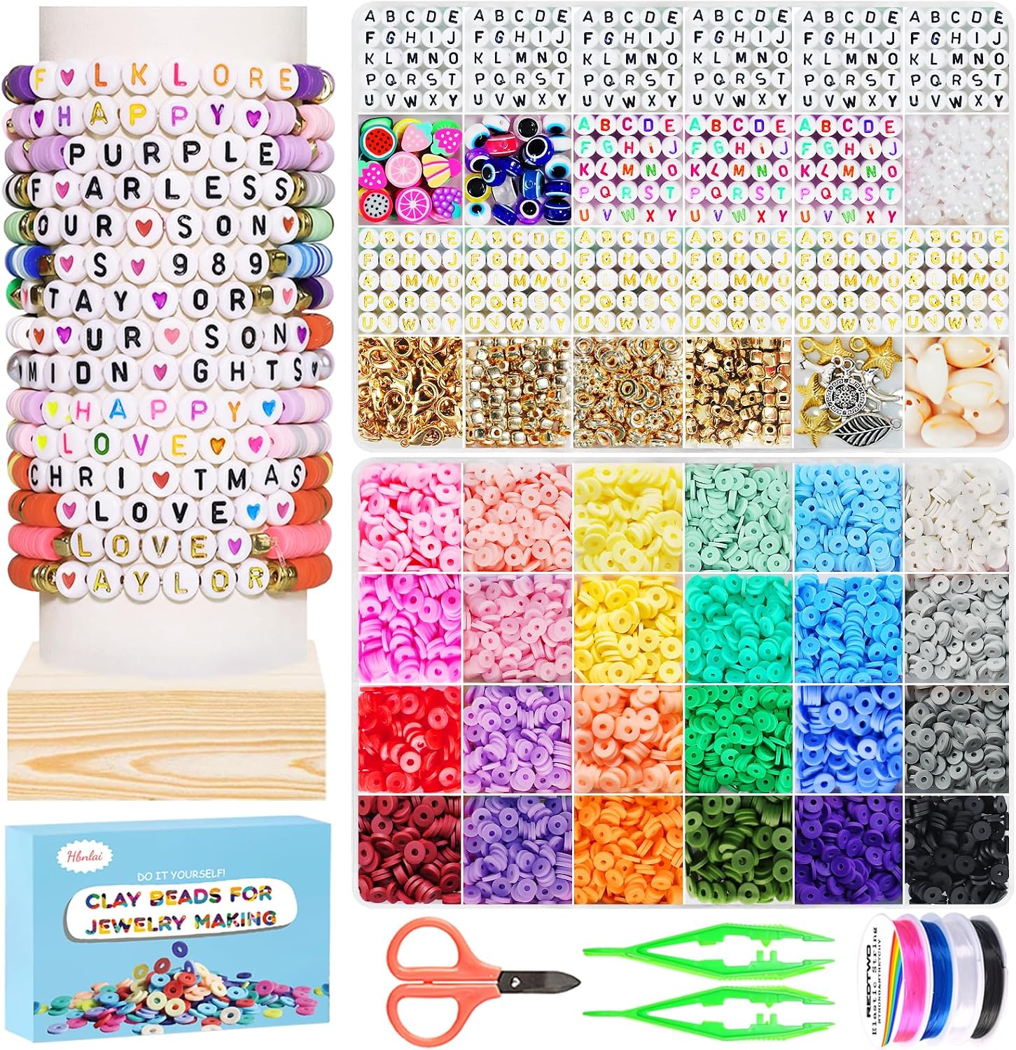 Thumbnail 6 de Hbnlai Bracelet-Making Kit, 5300 Pieces