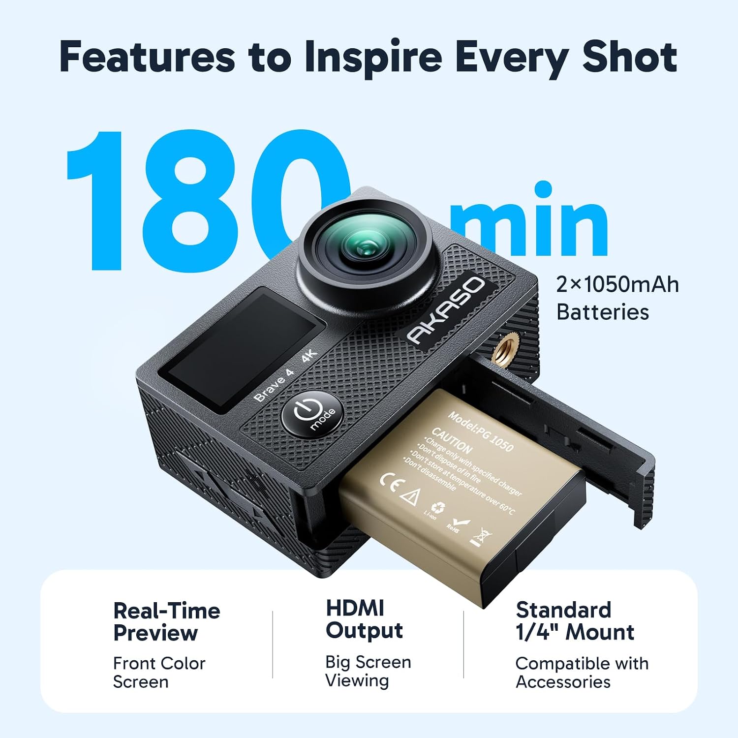 Thumbnail 6 de AKASO Brave 4 Action Camera 4K30: A Solid Underwater Companion