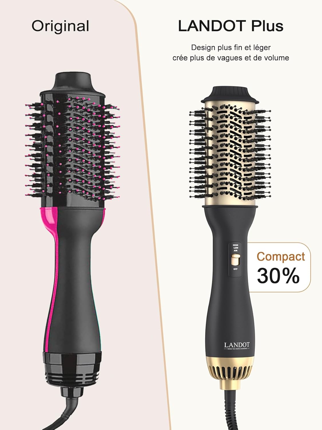 Thumbnail 5 de Brosse Soufflante Salon One-Step Sèche-Cheveux Volumisant chauffante 3 en 1