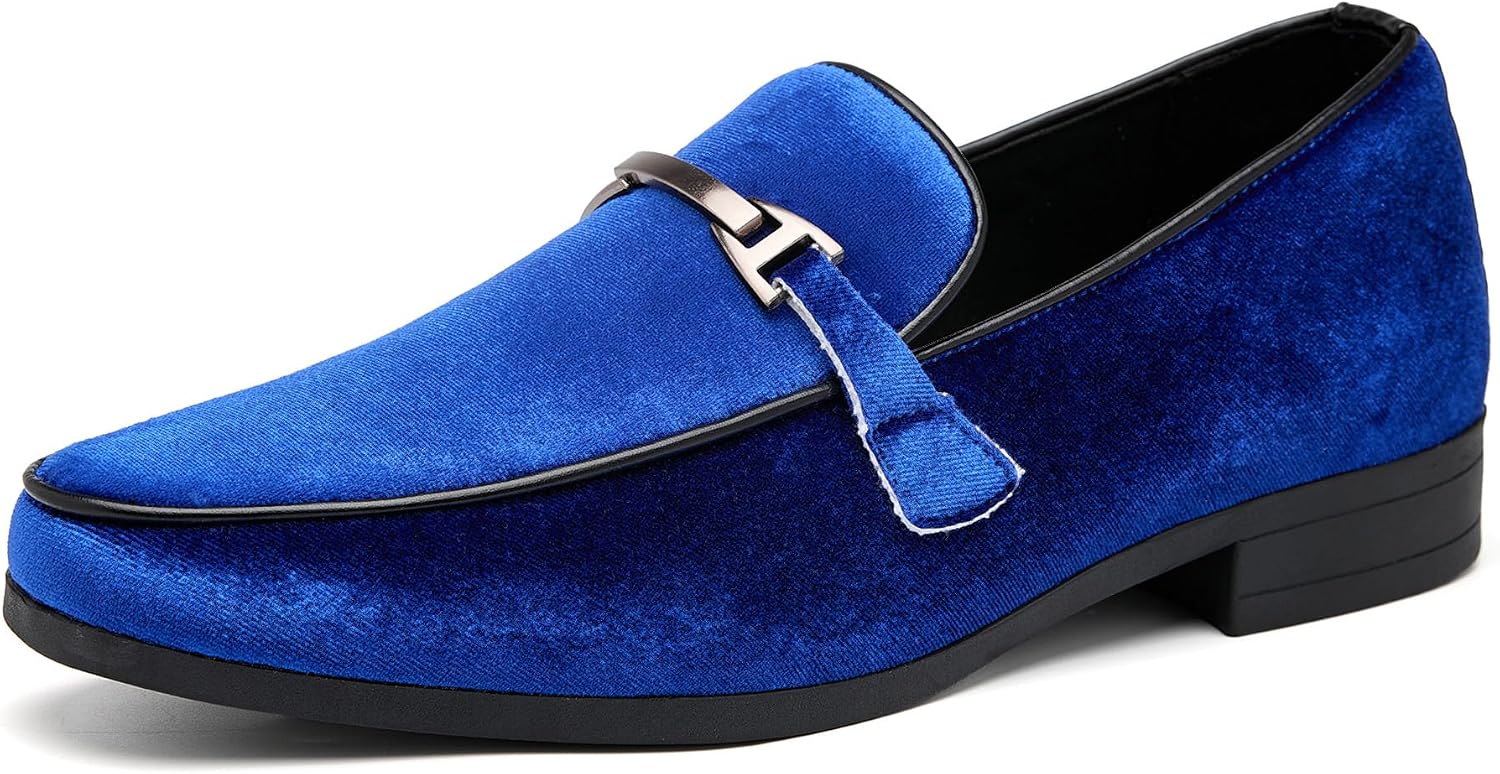 Thumbnail 6 de UUBARIS Men's Velvet Loafers