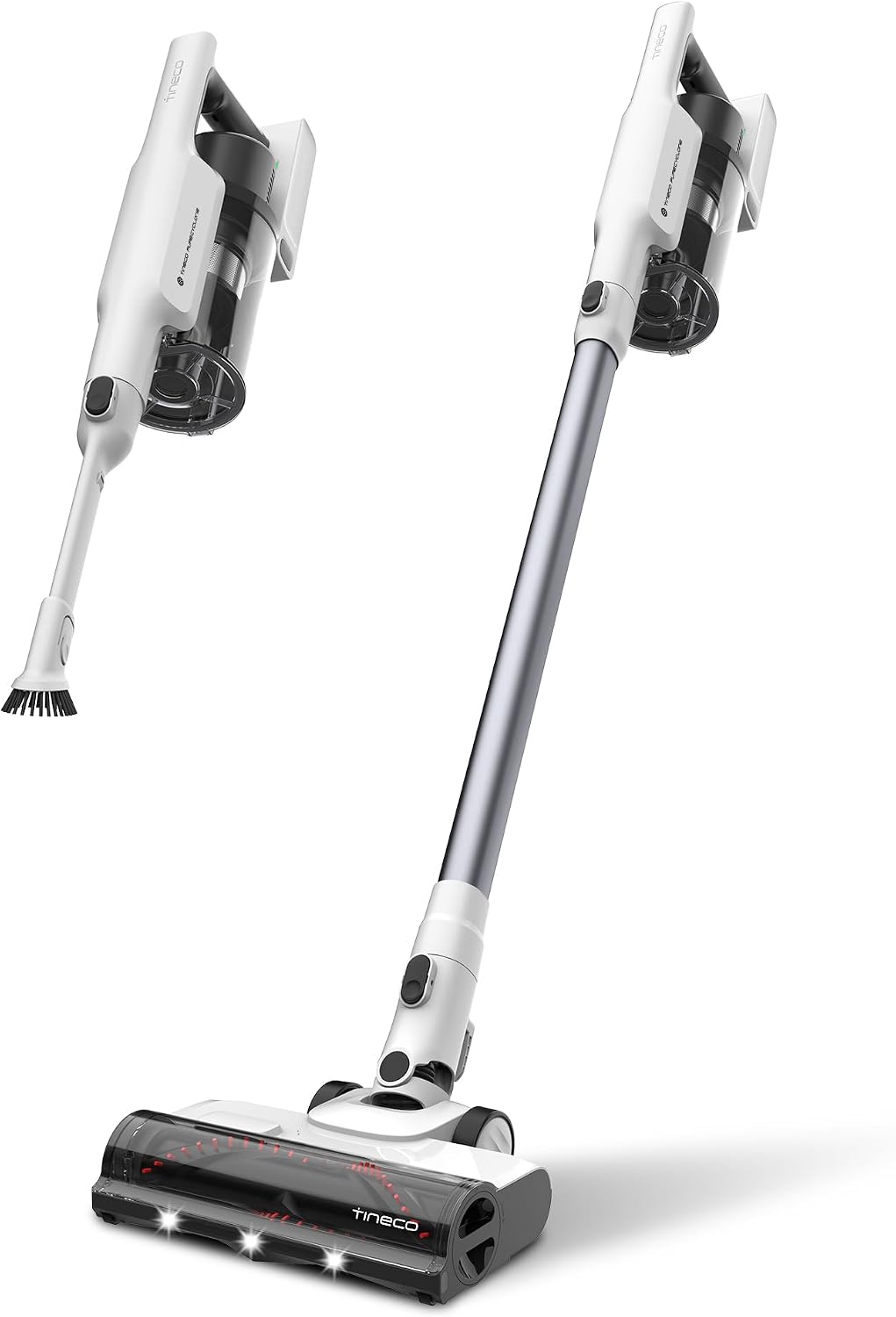Detalle de Tineco A20 Cordless Stick Vacuum with 1 L Bin, 3 Modes and LED Headlight