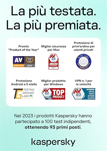 Detalle de Kaspersky Plus Internet Security 2026 per 3 dispositivi – 1 anno