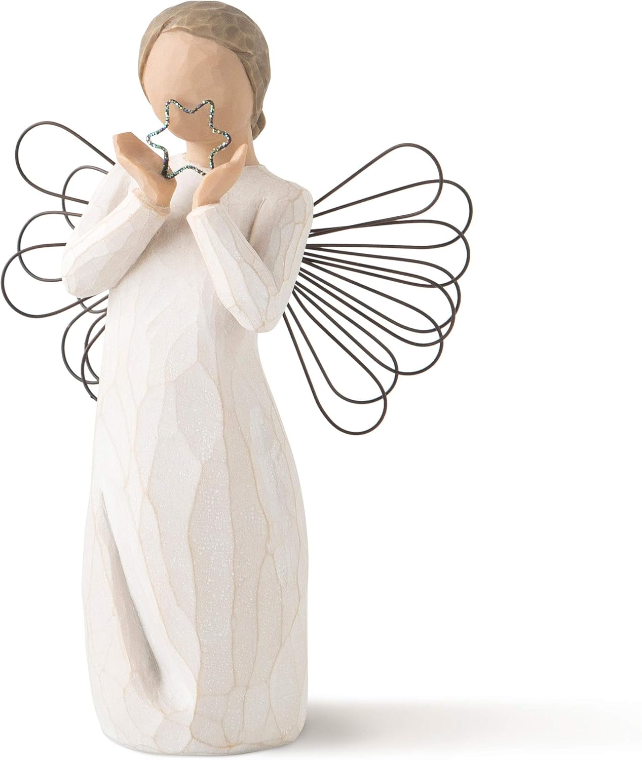 Detalle de Enesco 26124 Mon Ange à Moi – sculpture Corporelle en résine, 22 cm