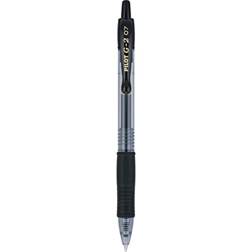 Detalle 2 de PILOT G2 Pens, 0.7mm, Black Ink, 12-Pack