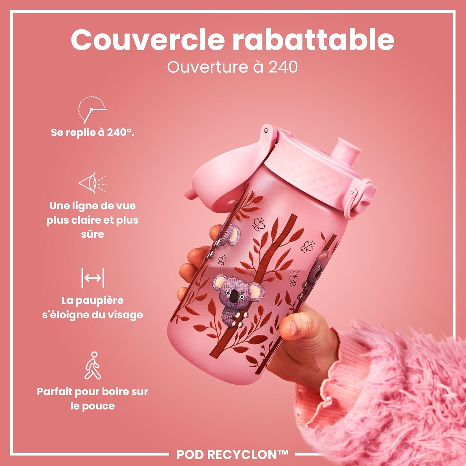 Detalle 2 de Ion8 Gourde enfant 350ml