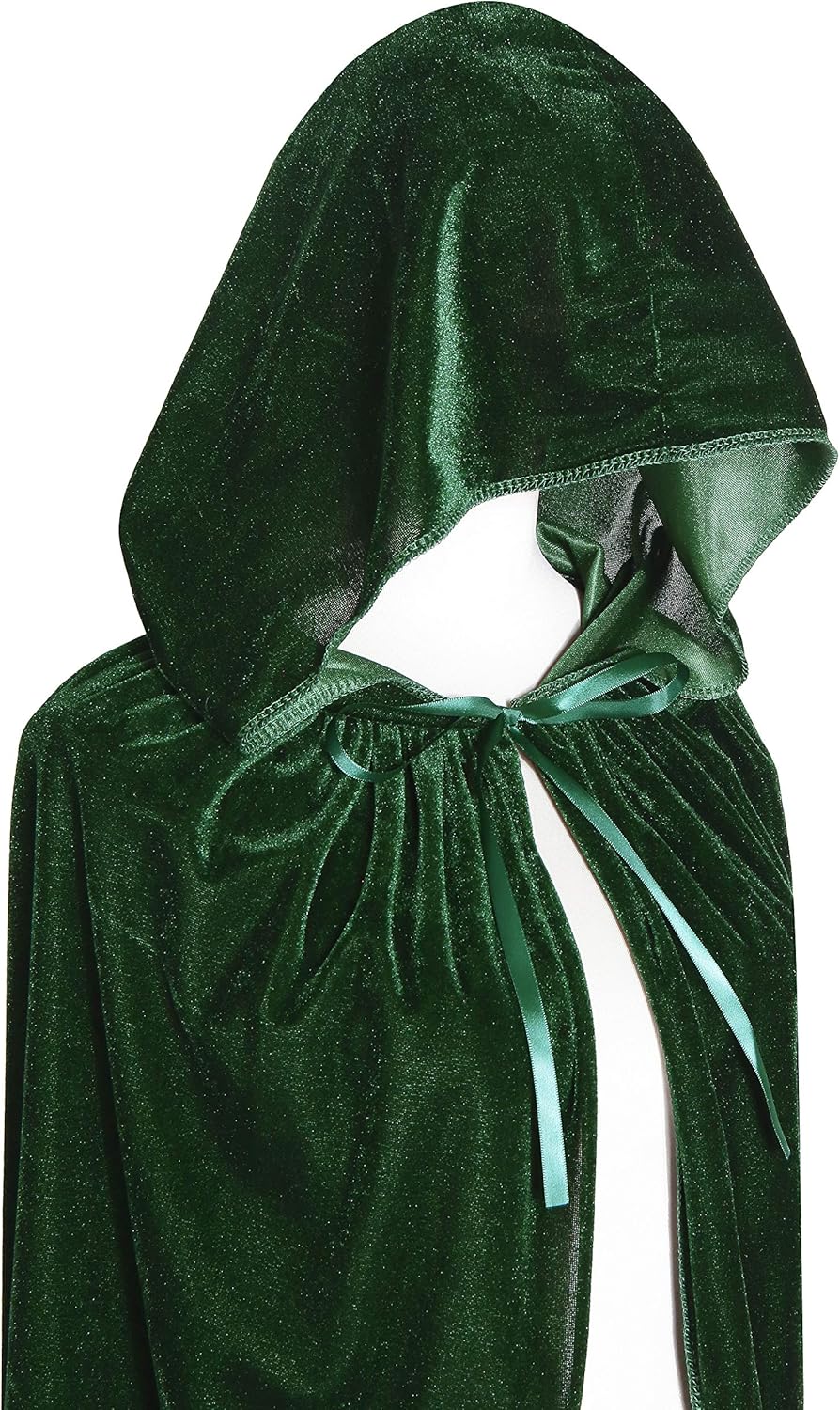 Detalle 2 de Txian Full Length Hooded Velvet Cloak 59