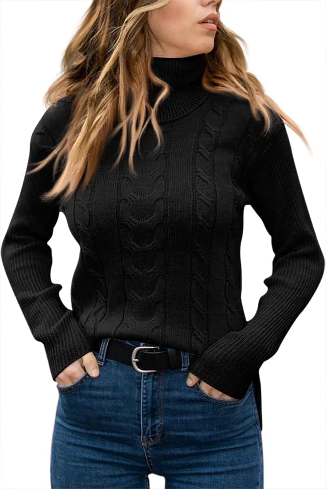 Detalle 2 de GeGekoko Pullover Damen Rollkragen